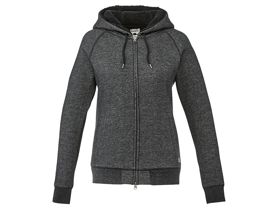 Roots73 Womens Copperbay Hoody in Black Mix