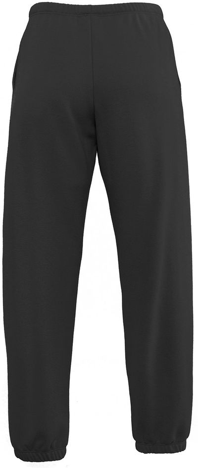Am image of a Custom Next Level Apparel Ladies Laguna Sueded Sweatpant in Black!
