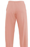 Am image of a Custom Next Level Apparel Ladies Laguna Sueded Sweatpant in Desert Pink!