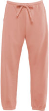 Am image of a Custom Next Level Apparel Ladies Laguna Sueded Sweatpant in Desert Pink!