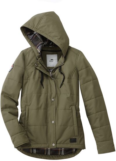 Am image of a Custom Roots73 Womens Gravenhurst Jacket in Loden!