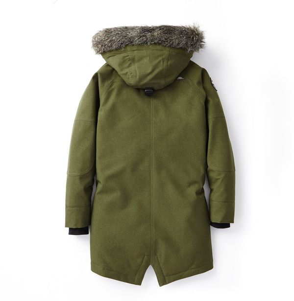 Am image of a Custom Roots73 Womens Bridgewater Insulated Jacket in Loden!
