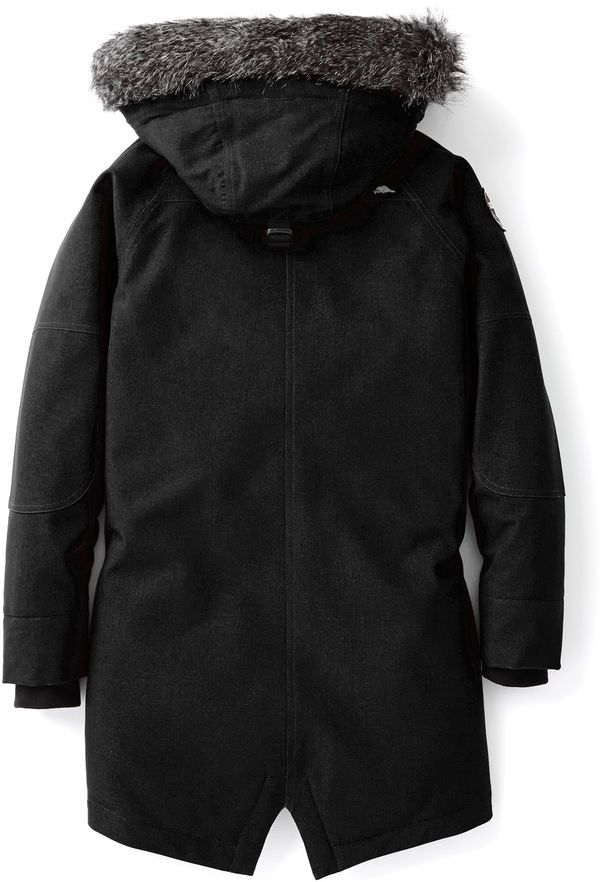 Am image of a Custom Roots73 Womens Bridgewater Insulated Jacket in Black!