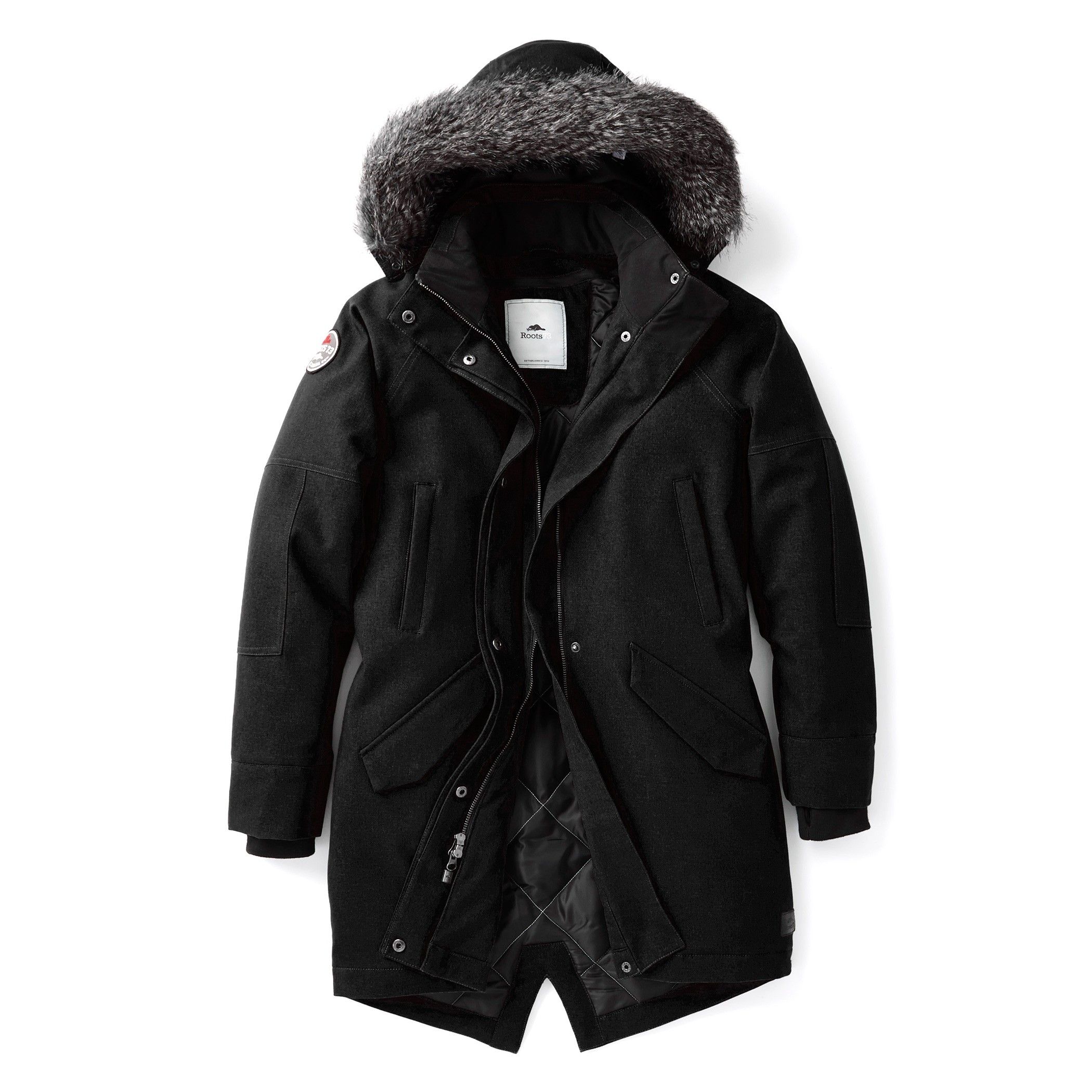 Roots73 Womens Bridgewater Insulated Jacket in Black