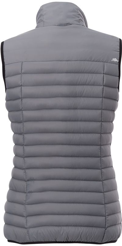 Am image of a Custom Roots73 Womens Eaglecove Down Vest in Quarry!