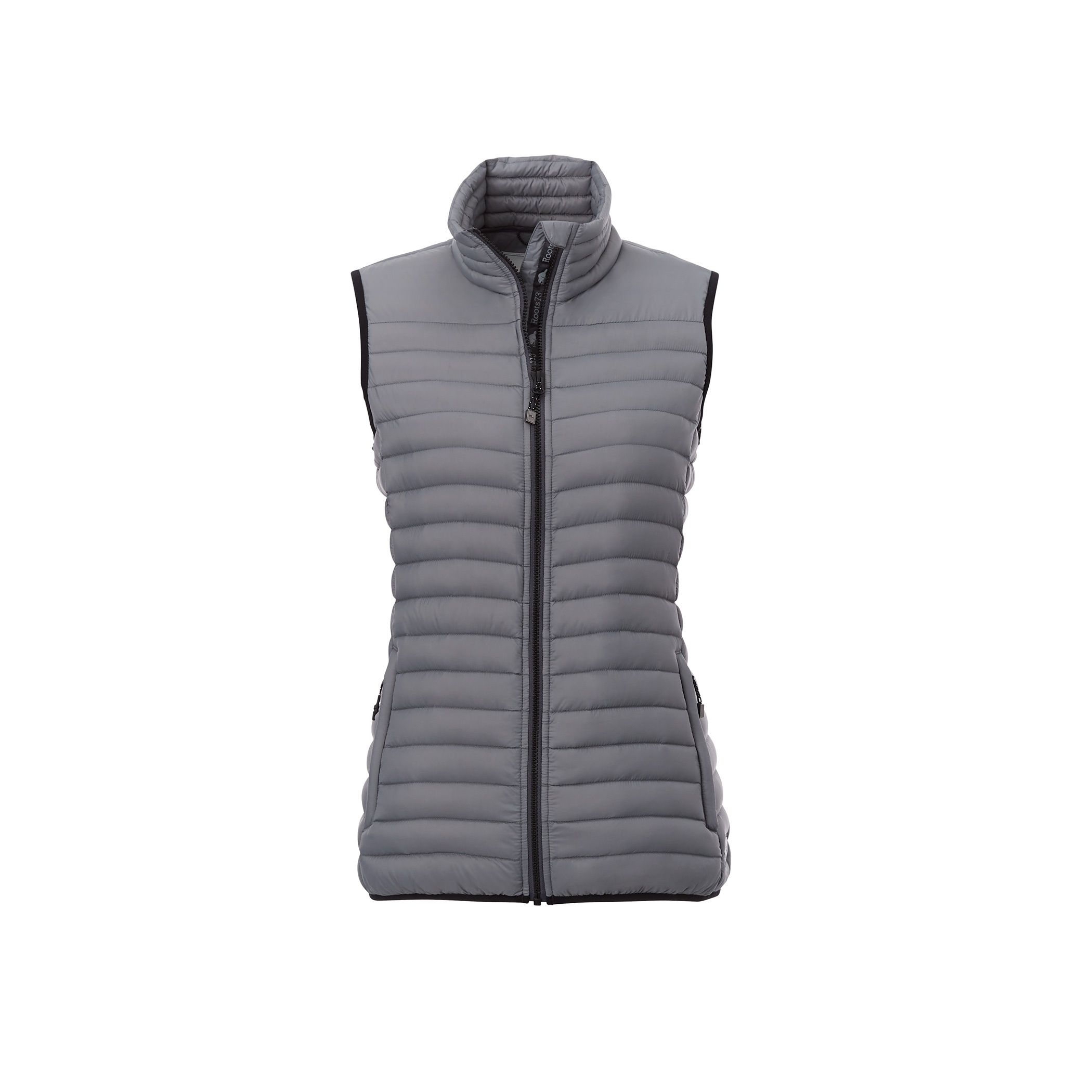 Roots73 Womens Eaglecove Down Vest in Quarry