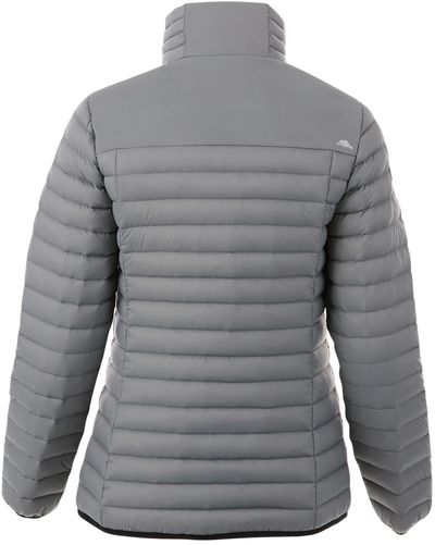 Am image of a Custom Roots73 Womens Beechriver Down Jacket in Quarry!