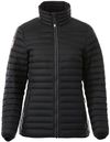 Am image of a Custom Roots73 Womens Beechriver Down Jacket in Black!