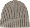 Am image of a Custom AJM Chunky Rib Knit Acrylic Cuff Toque in Oatmeal!