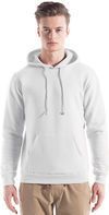 Am image of a Custom Jerico Hooded Sweatshirt in White!
