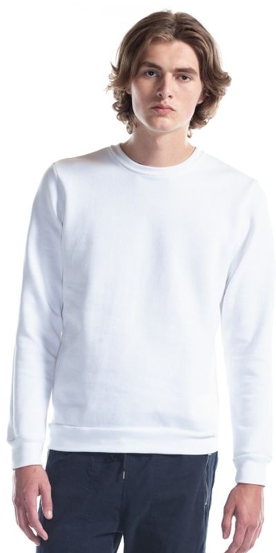Am image of a Custom Jerico Crewneck Sweatshirt in White!