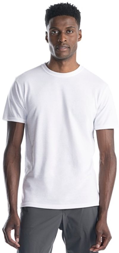 Am image of a Custom Jerico Fine Jersey TShirt in White!