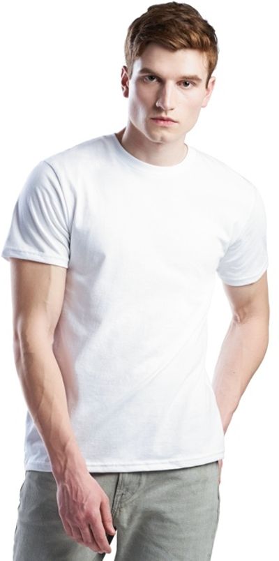Am image of a Custom Jerico Organic Cotton TShirt in White!