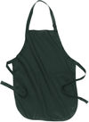Am image of a Custom Port Authority Full Length Apron with Pockets in Hunter!