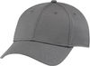 Am image of a Custom AJM Deluxe Performance Polyester Fused Mesh Cap in Charcoal!