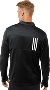 An image of a Custom Adidas 3 Stripes Double Knit Quarter Zip Pullover!