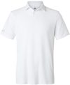 Am image of a Custom Adidas Blend Polo in White!