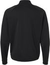 Am image of a Custom Adidas Club Quarter Zip Pullover in Black!