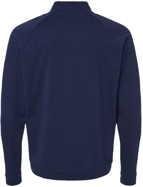 Am image of a Custom Adidas Club Quarter Zip Pullover in Collegiate Navy!