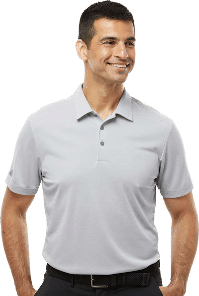 An image of a Custom Adidas Heathered Polo!