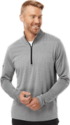 An image of a Custom Adidas Heather Block Print Quarter Zip Pullover!