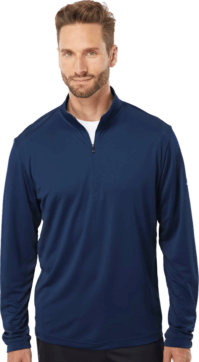 Lightweight quarter zip pullover top