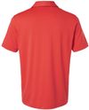 An image of a Custom Adidas Mens Textured Stripe Polo in Bright Red!
