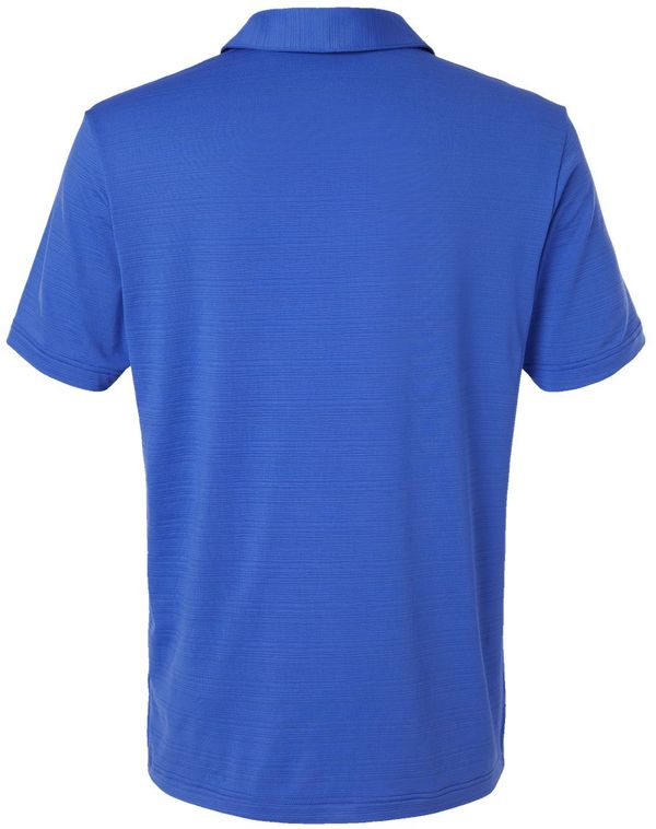 An image of a Custom Adidas Mens Textured Stripe Polo in Bright Royal!