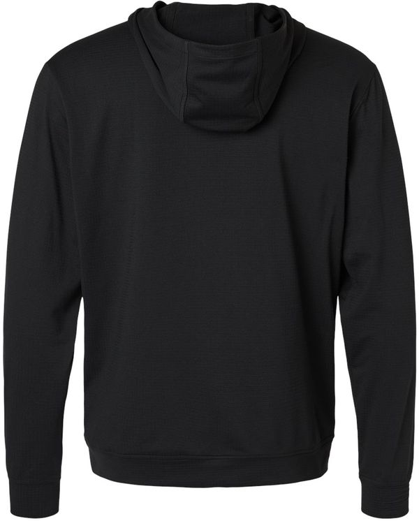 An image of a Custom Adidas Mens Ultimate365 Elevated Hoodie in Black!