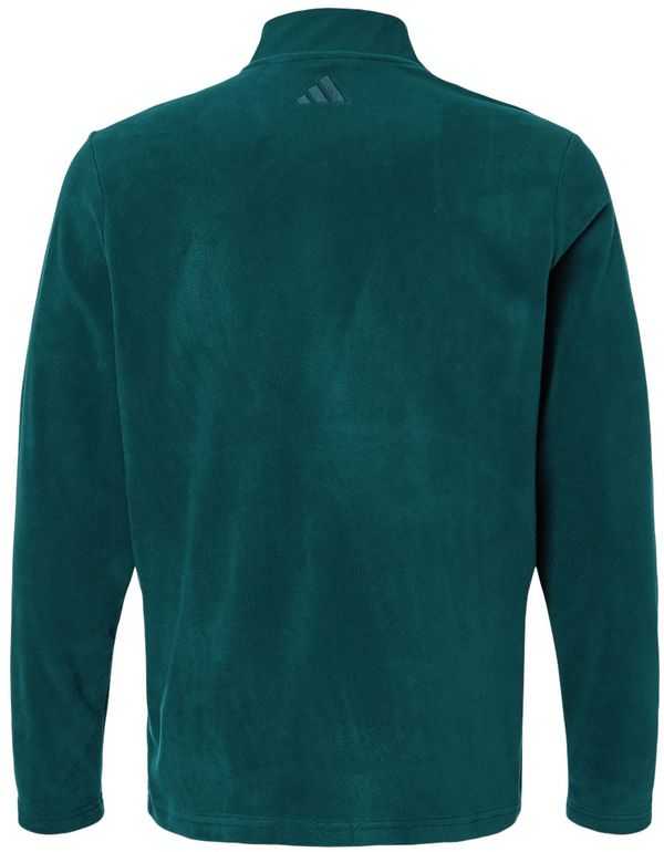 Am image of a Custom Adidas Mens Ultimate Cozy Quarter Zip Pullover in Aurora Ivy!