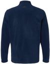 Am image of a Custom Adidas Mens Ultimate Cozy Quarter Zip Pullover in Collegiate Navy!