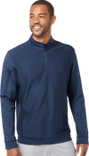 An image of a Custom Adidas Performance Textured Quarter Zip Pullover!