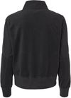 An image of a Custom Adidas Womens Fleece Quarter Zip Pullover in Black!