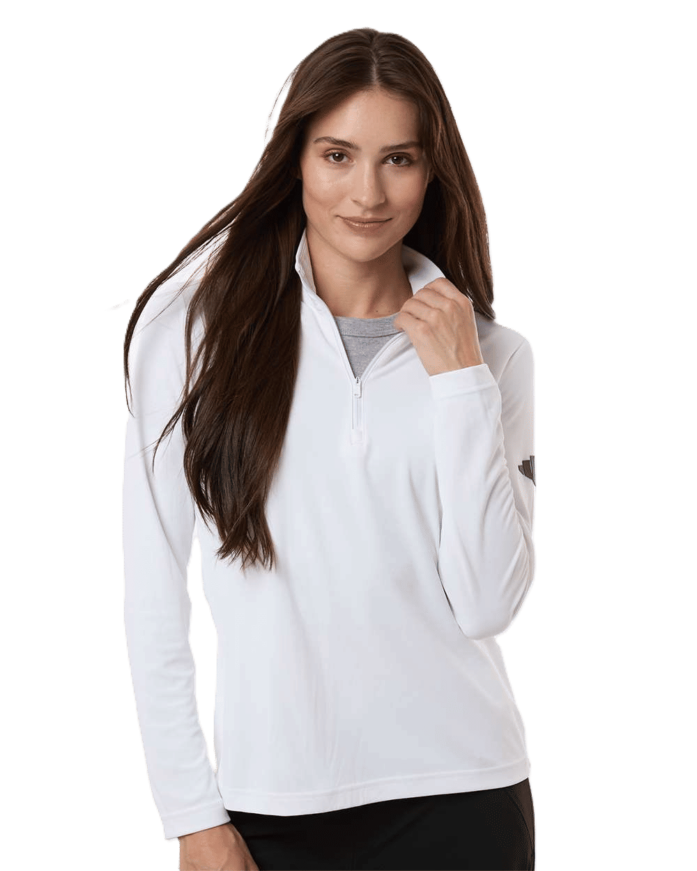 Adidas Womens Lightweight QuarterZip Pullover