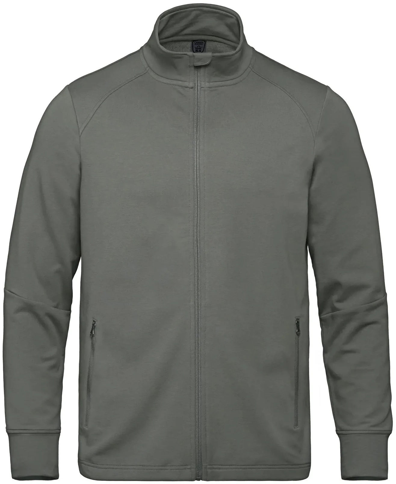 Adventurer Adult French Terry Performance Full Zip Sweatshirt in Sage Green