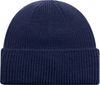 Am image of a Custom AJM Acrylic Cuff Toque in Navy!