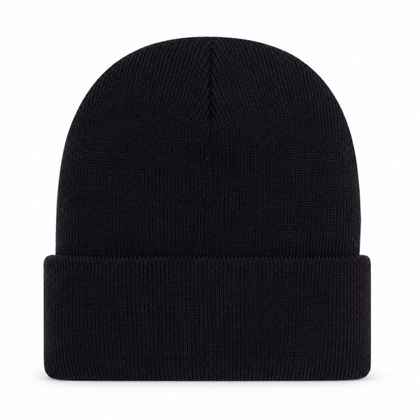 An image of a Custom AJM Acrylic Cuff Toque with LED Headlight in Black!