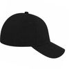 An image of a Custom AJM Brushed Cotton Drill Cap in Black!