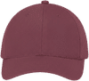 An image of a Custom AJM Brushed Cotton Drill Cap in Burgundy!