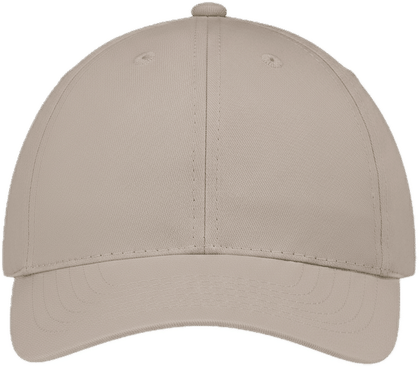 An image of a Custom AJM Brushed Cotton Drill Cap in Earth!