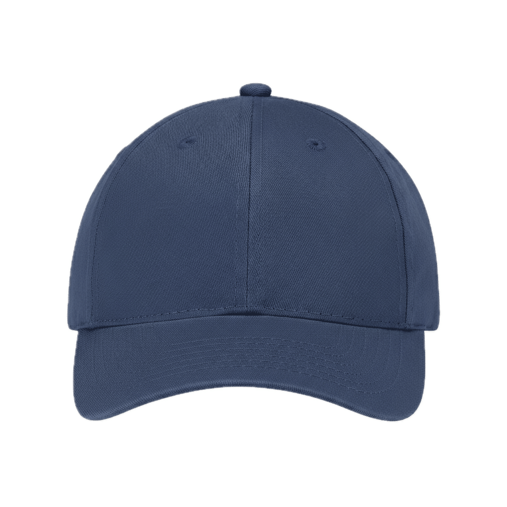 AJM Brushed Cotton Drill Cap in Navy