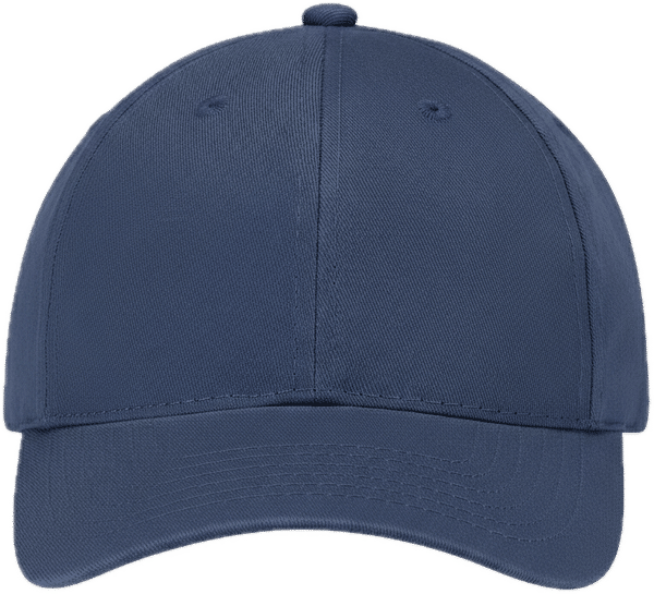 An image of a Custom AJM Brushed Cotton Drill Cap in Navy!