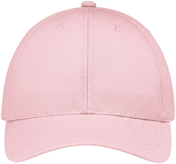 An image of a Custom AJM Brushed Cotton Drill Cap in Pink!