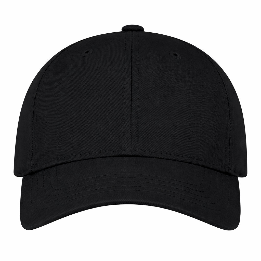 AJM Brushed Cotton Drill Youth Cap in Black
