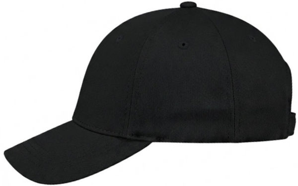 An image of a Custom AJM Brushed Cotton Drill Youth Cap in Black!