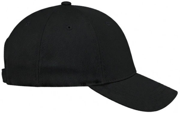 An image of a Custom AJM Brushed Cotton Drill Youth Cap in Black!