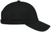 An image of a Custom AJM Brushed Cotton Drill Youth Cap in Black!