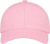 An image of a Custom AJM Brushed Cotton Drill Youth Cap in Pink!