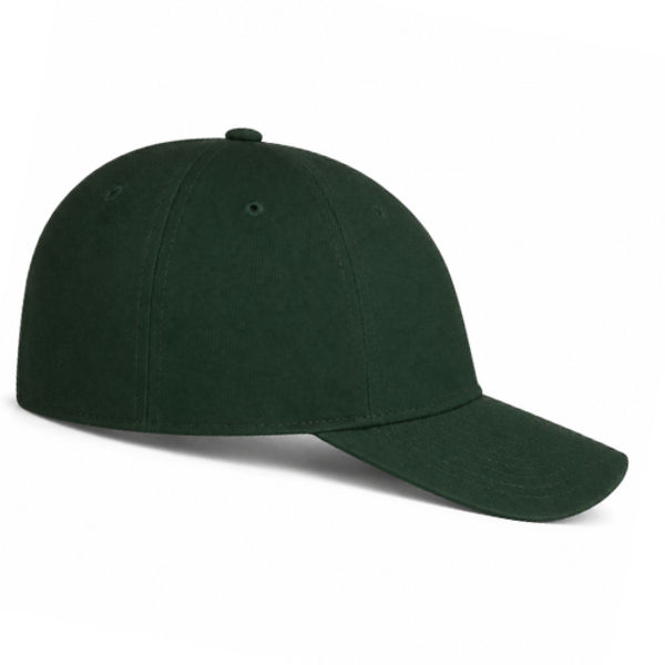 An image of a Custom AJM Deluxe Chino Twill Cap in Black Forest!
