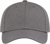 An image of a Custom AJM Deluxe Performance Polyester Fused Mesh Cap in Charcoal!